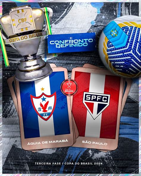 Águia de Marabá vai enfrentar o São Paulo na terceira fase da Copa do