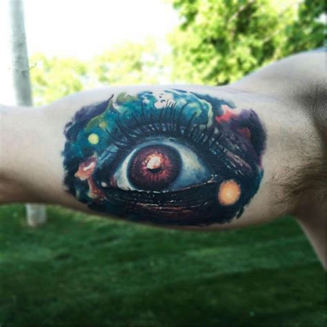 Galaxy Eye Tattoo by Jake Ross -STAYTRUETATTOOS | Eye tattoo, Galaxy ...