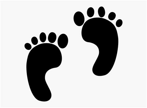 Animated Footsteps Clipart - Baby Footprints Clip Art , Free ...