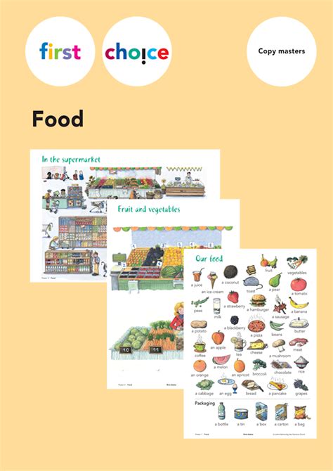 Lmvz First Choice Food Posters With Copy Masters