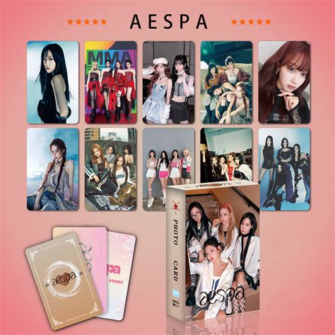 Pcs Aespa Lomo Cards Season S Greetings Drama Rd Mini Album My