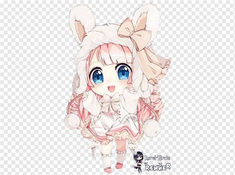 ChibiChibi Kavaii Drawing Anime Chibi Mammal Manga Vertebrate Png