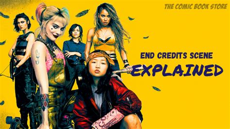 Birds Of Prey End Credits Scene Explained The Comic Book Store