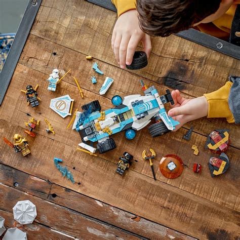 LEGO NINJAGO 71791 Smocza moc Zane’a — wyścigówka spinjitzu - Ceny i