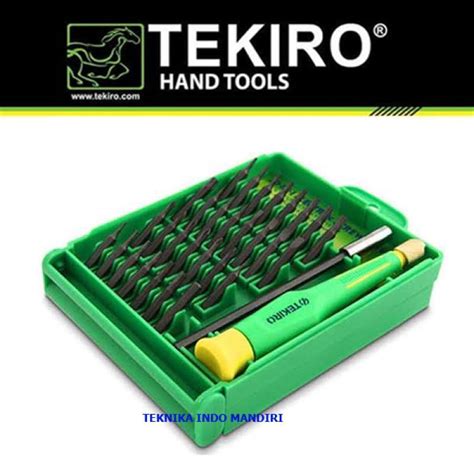 Jual Tekiro Obeng Set Presisi Pcs Di Seller Teknika Indo Mandiri