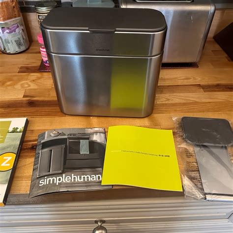 Simplehuman Kitchen Simplehuman Compost Caddy Detachable And