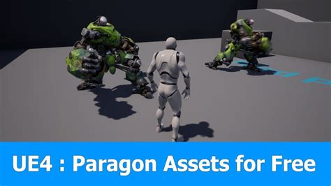 Unreal Engine 4 19 Free Paragon Assets YouTube