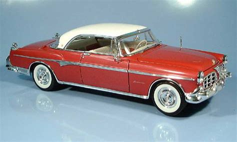 Diecast Model Cars Chrysler Imperial 1 43 Glm Crown Convertible Red