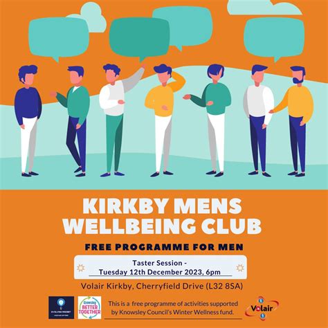 New Mens Wellbeing Club In Kirkby Knowsley News