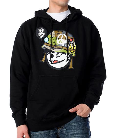 Neff Peace Black Pullover Hoodie | Zumiez