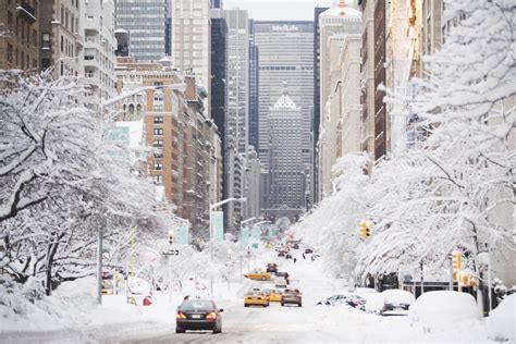 New York Sous La Neige En 17 Magnifiques Photos