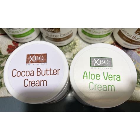 XPEL BODY CARE VITAMIN E CREAM COCOA ALOE VERA XBC Shopee