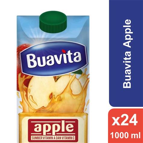 Jual Buavita Juice Jus Kemasan Rasa Buah Asli Apel Ml X Pieces