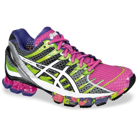 Asics Gel Kinsei 4 Women's Pink/White/Lime - Running Free Canada