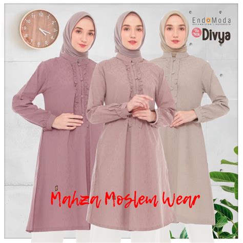 Jual Atasan Endomoda Tunik Divya Shopee Indonesia