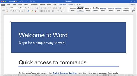 Whats New In Word 2021 For Mac Microsoft Support