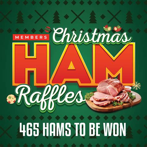 Christmas Ham Raffles 23 Site Sq Twin Towns Clubs Resorts