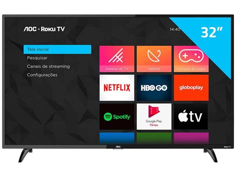 Smart Tv Hd Led Aoc S G Wi Fi Hdmi Usb Smart Tv