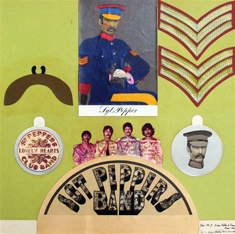 Sgt Pepper collage by Peter Blake, 1967 | The Beatles Bible