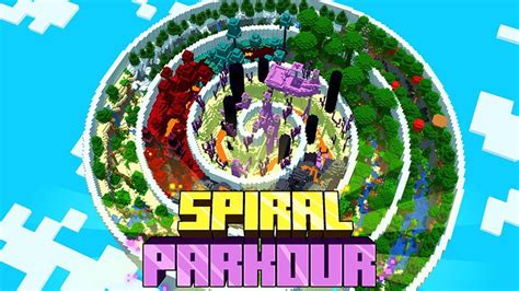 Spiral Parkour By Gearblocks Minecraft Marketplace Map Minecraft