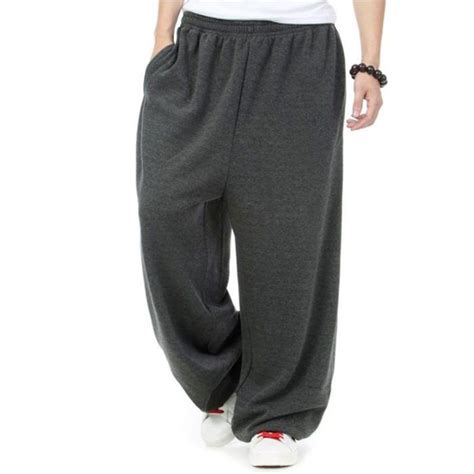 2020 Spring Winter Bottoms Plus Size Hip Hop Joggers Men Casual Fleece