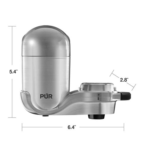 Pur Plus Faucet Mount Water Filtration System In Powerful Natural