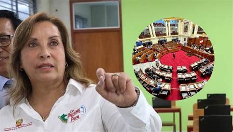 Dina Boluarte Pide Al Congreso Que Reflexione Tras Aprobar Informe Para