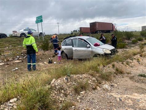 ¡tras Volcadura De Un Automóvil En Zacatecas 8 Hondureños Lesionados