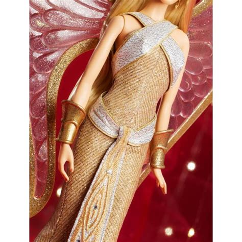 Muñeca Barbie Bob Mackie Holiday Angel Collab muñeca coleccionable