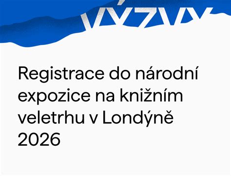 registrace  narodni expozice na kniznim veletrhu  londyne
