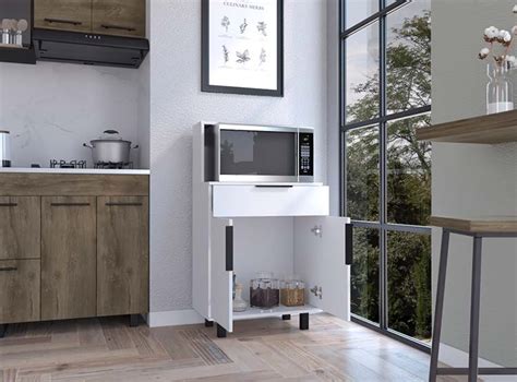 Ripley Mueble De Cocina Tuhome Oshawa Microondas P C