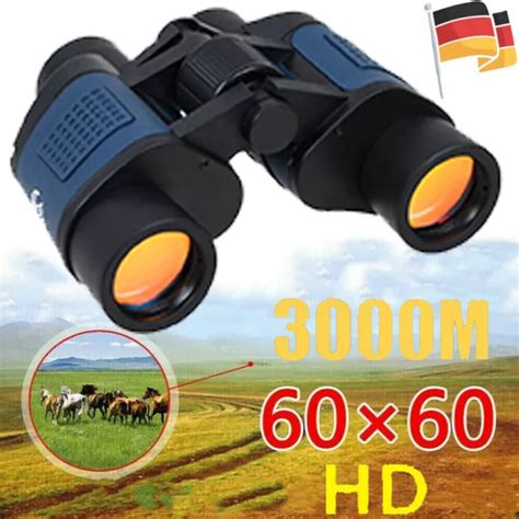 60X60 HD FERNGLAS Feldstecher 3KM Nachtsicht Fernrohr Binoculars