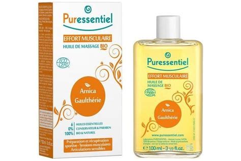 Huile de Massage Bio Effort Musculaire Arnica Gaulthérie Puressentiel