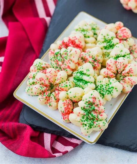 Cream Cheese Spritz Cookies For Christmas Recipe Rachel Cooks