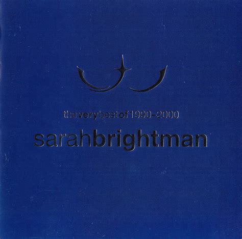 Sarah Brightman The Very Best Of Cd Metallic Silver Text