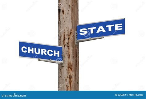 Church State Wall Of Separation. On A Brick Wall Royalty-Free Stock ...