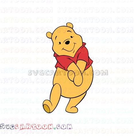 Bear Winnie The Pooh Svg Dxf Eps Pdf Png Winnie The Pooh Disney