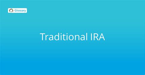 Traditional IRA | Think Realty