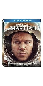 The Martian Extended Edition Blu Ray Matt Damon Jessica Chastain