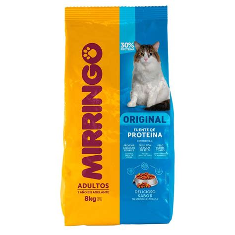 Alimento Para Gatos Mirringo Adultos 8kg Tiendas Metro