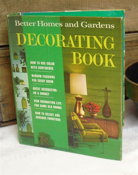 Vintage Better Homes And Gardens Decorating Book Mid Century Modern