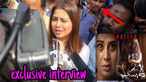 Sangeetha Exclusive Interview At Imax Masuda Movie Genuine Public