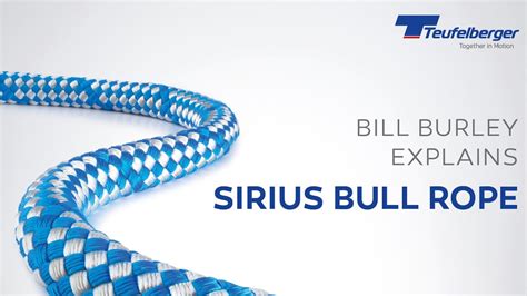 Teufelberger Sirius Bull Rope Presented By Bill Burley Youtube