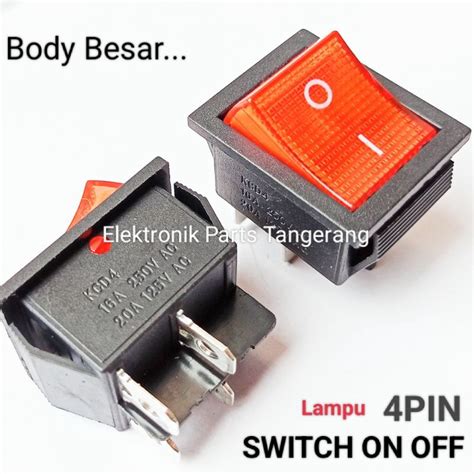 Jual Switch On Off Besar Nyala Pin Switch On Off Pin Switch On Off