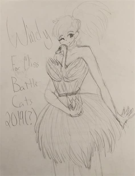 [Fan-Made] Windy for Miss Battle Cats 2019(?) : r/battlecats