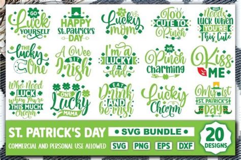 St Patricks Day Svg Bundle Graphic By Svg House · Creative Fabrica