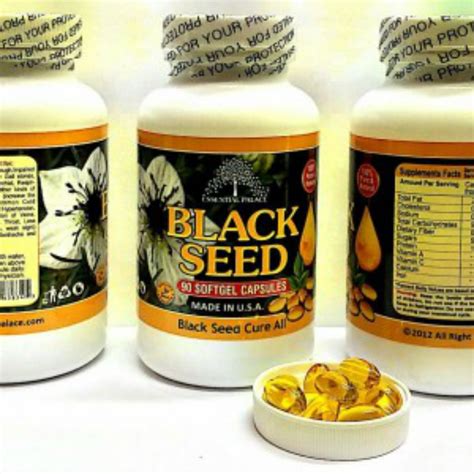 Essential Palace "Black Seed Softgel Capsules" - Shades of Afrika Online