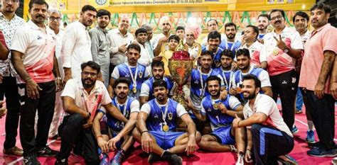 Final Results Of The Th Senior National Kabaddi Championship