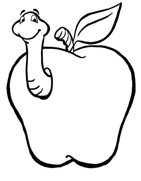 Apple Coloring Pages 2011