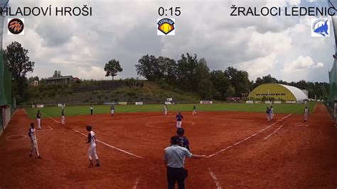 Extraliga mužů softball Hladoví Hroši Sezimovo Ústí vs Žraloci